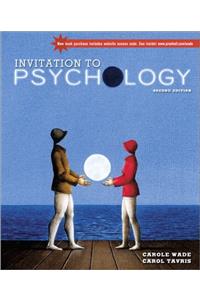 Invitation to Psychology with Video Classics CD