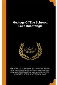 Geology of the Schroon Lake Quadrangle