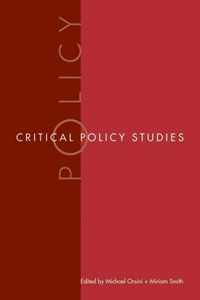 Critical Policy Studies