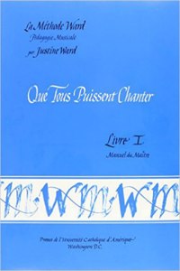 Ward Method Pub Teacher Man French Book One