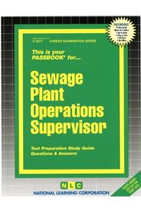 Sewage Plant Operations Supervisor