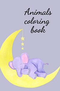 Animals coloring book