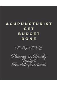 Acupuncturist Get Budget Done