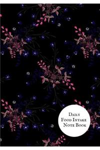 Daily Food Intake Notebook