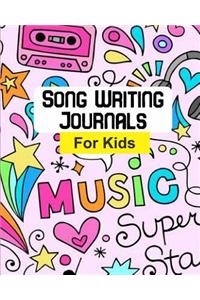 Song Writing Journals For Kids