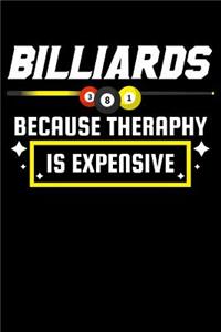 Billiards Because Therapy Is Expensive
