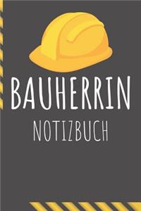Bauherrin Notizbuch