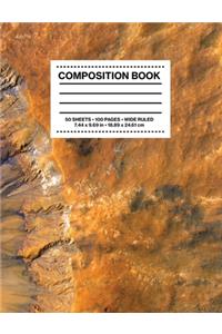 Composition Book Wide Ruled