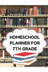 Homeschool Planner for 7th Grade