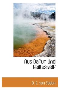 Aus Dafur Und Geiltesivelf