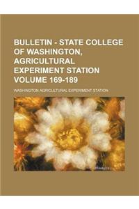 Bulletin - State College of Washington, Agricultural Experiment Station Volume 169-189