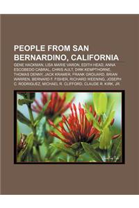 People from San Bernardino, California