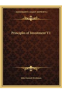 Principles of Investment V1