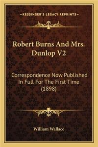 Robert Burns and Mrs. Dunlop V2
