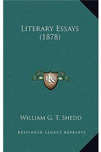 Literary Essays (1878)