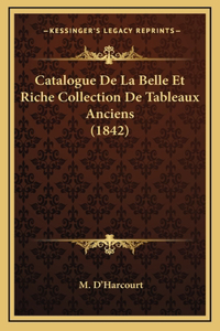 Catalogue De La Belle Et Riche Collection De Tableaux Anciens (1842)