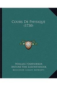 Cours De Physique (1730)