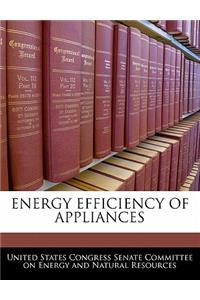 Energy Efficiency of Appliances