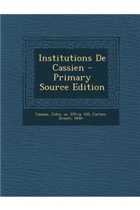 Institutions De Cassien