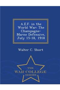 A.E.F. in the World War