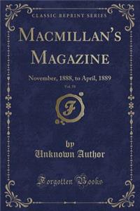 Macmillan's Magazine, Vol. 59