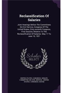 Reclassification of Salaries