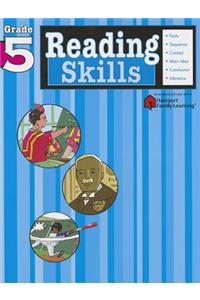 Reading Skills: Grade 5 (Flash Kids Harcourt Family Learning)
