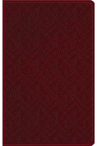 ESV Large Print Value Thinline Bible (Trutone, Ruby, Vine Design)