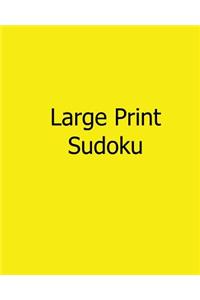 Large Print Sudoku