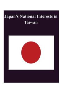 Japan's National Interests in Taiwan