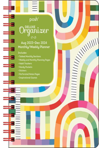 Posh: Deluxe Organizer 17-Month 2023-2024 Monthly/Weekly Hardcover Planner Calen