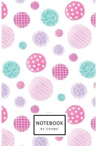 Notebook: Dot-Grid Journal, 122 Pages 5.5x8.5 Funny & Joy Cookie