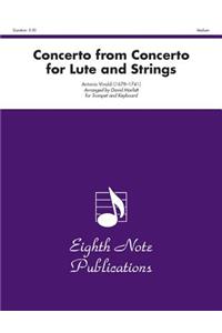 Concerto from Concerto for Lute and Strings, Medium