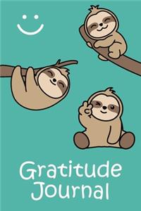 Sloth Gratitude Journal