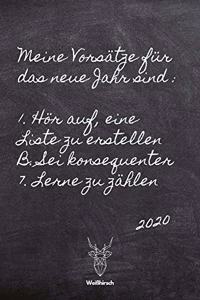 Vorsätze das neue Jahr konsequent zählen