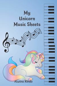 My Unicorn Music Sheets