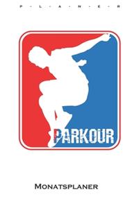 Parkour Logo Monatsplaner