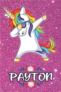 Payton - Dabbing Unicorn Notebook