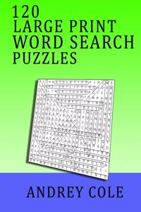 120 Large Print Word Search Puzzles