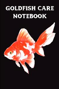 Goldfish Care Notebook