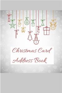 Christmas Card Address Book