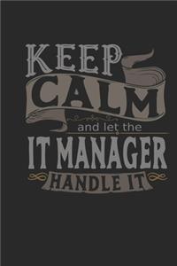 Keep Calm And Let The IT Manager Handle It