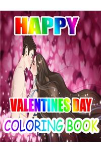 Happy Valentine Day Coloring Book