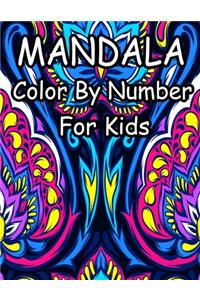 Mandala Color by Number for Kids
