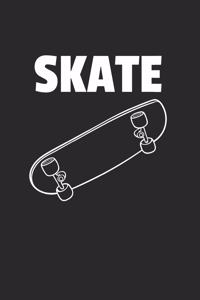 Skateboarden Skateboard Notizbuch
