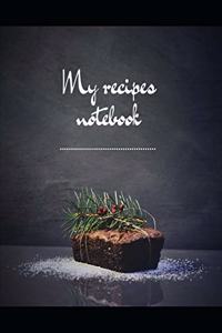 My Recipes notebook