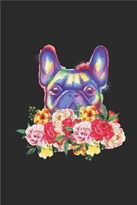French Bulldog Flowers