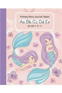 Mermaid Primary Story Journal Tablet
