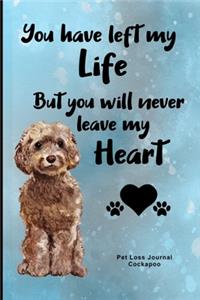 Pet Loss Journal Cockapoo