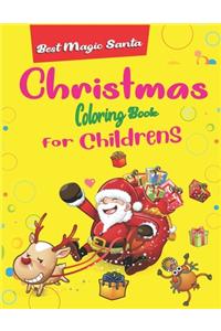 Best magic Santa Christmas coloring books for Childrens